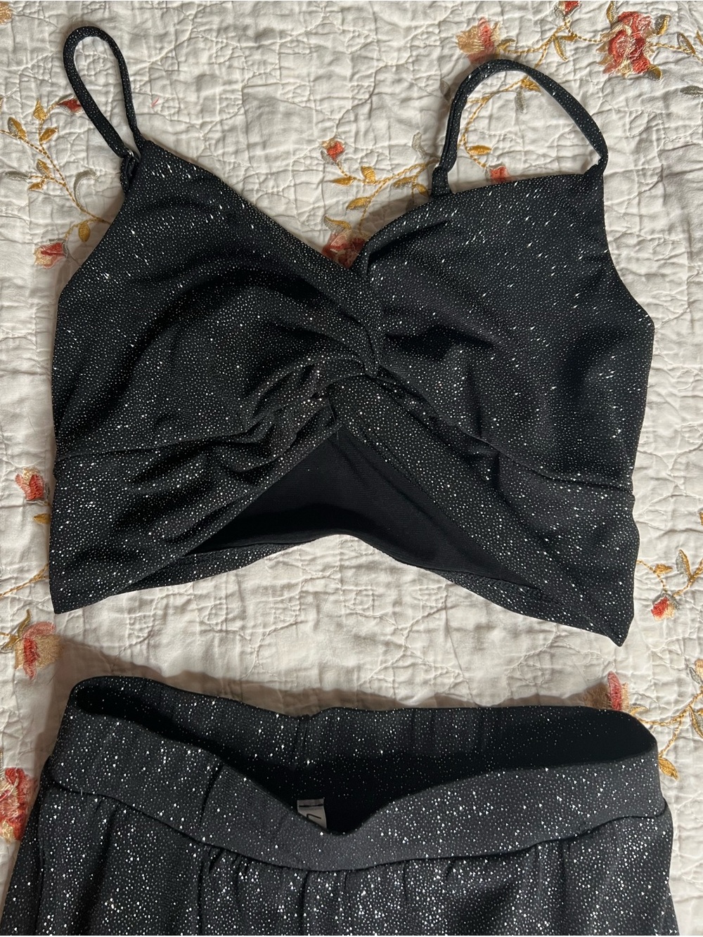 crop top and pants set